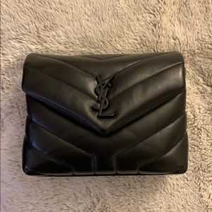 Black Saint Laurent Toy LouLou